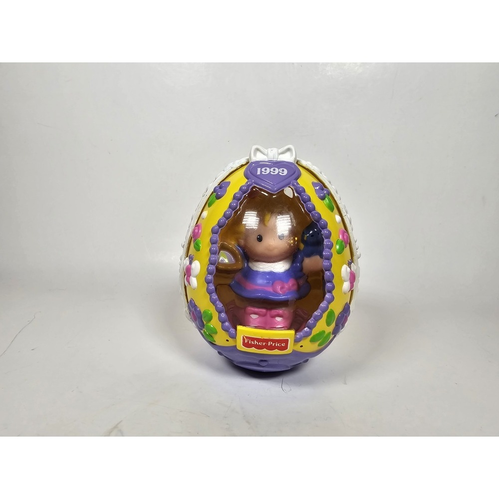 Fisher-Price Little People 1999 Egg Bunny - Vintage